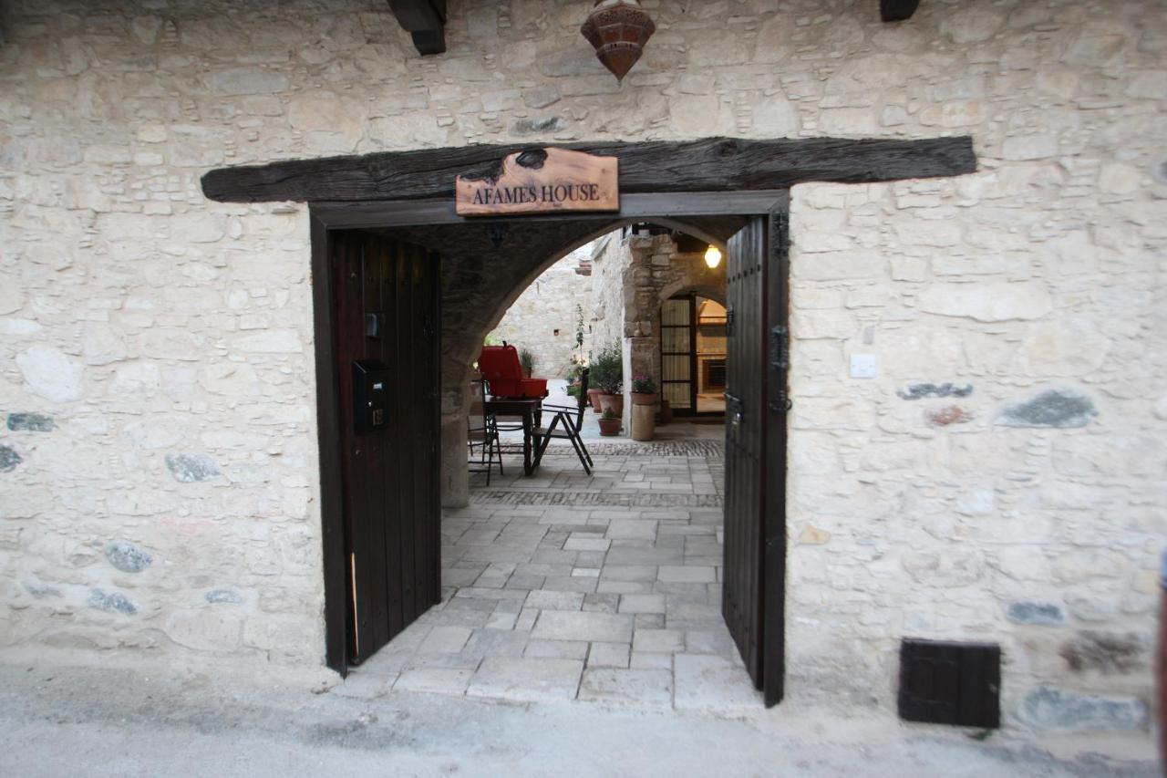 Afames House - Beautiful Traditional House Omodos Luaran gambar