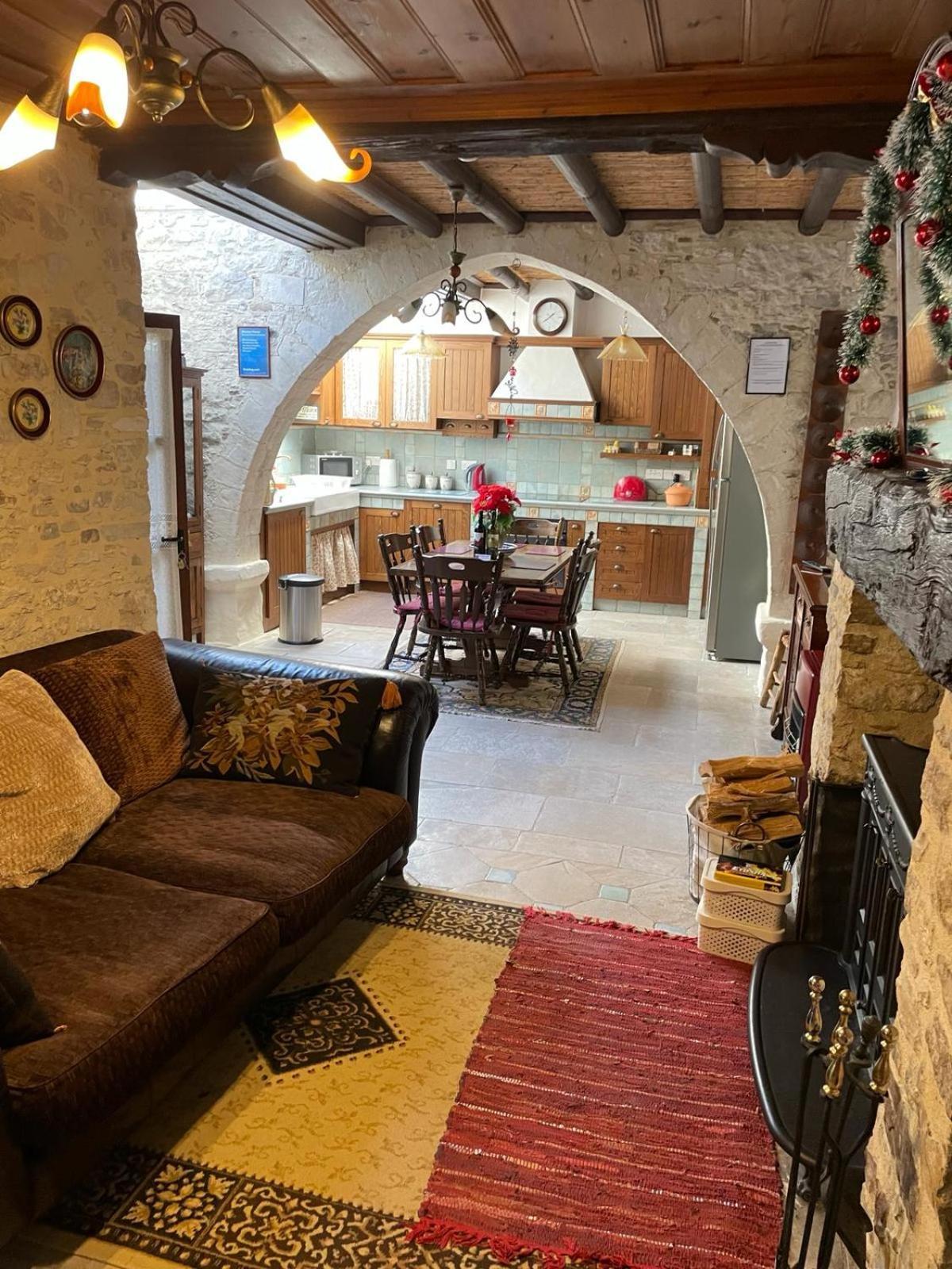 Afames House - Beautiful Traditional House Omodos Luaran gambar